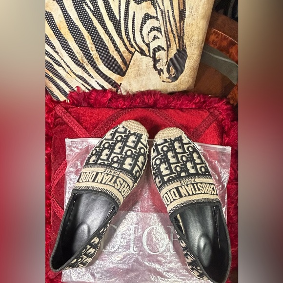 Christian Dior Logo Espadrilles: USED - Picture 10 of 12